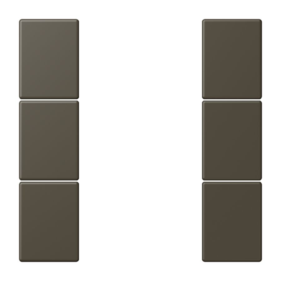 Tastafdekking F50 3-voudig compleet LC32140 KNX
