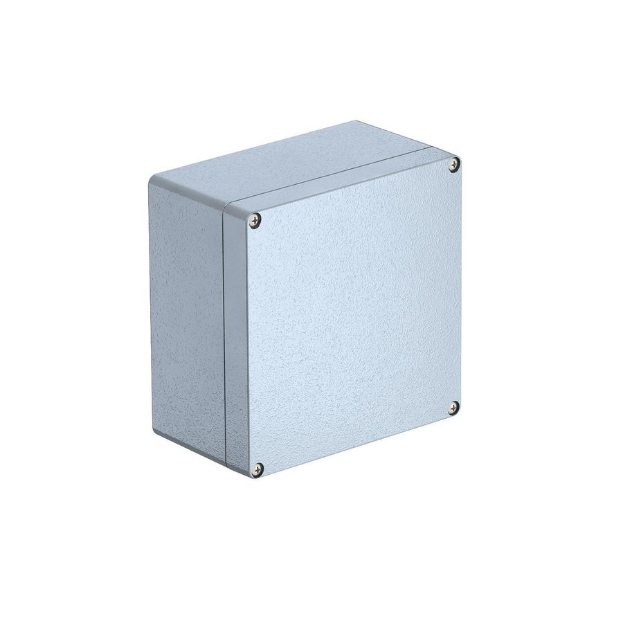 Aluminium kabeldoos 160x160x91 gegoten aluminium poedercoat