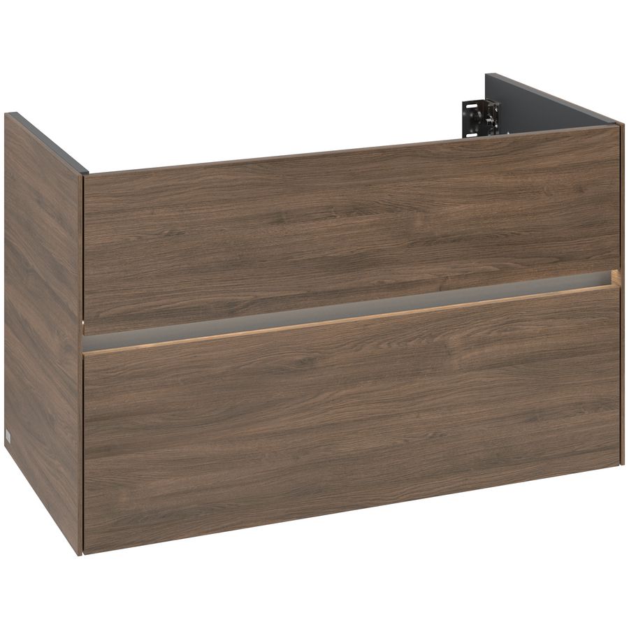 Wastafelondekast Collaro  996x603x498mm Arizona Oak