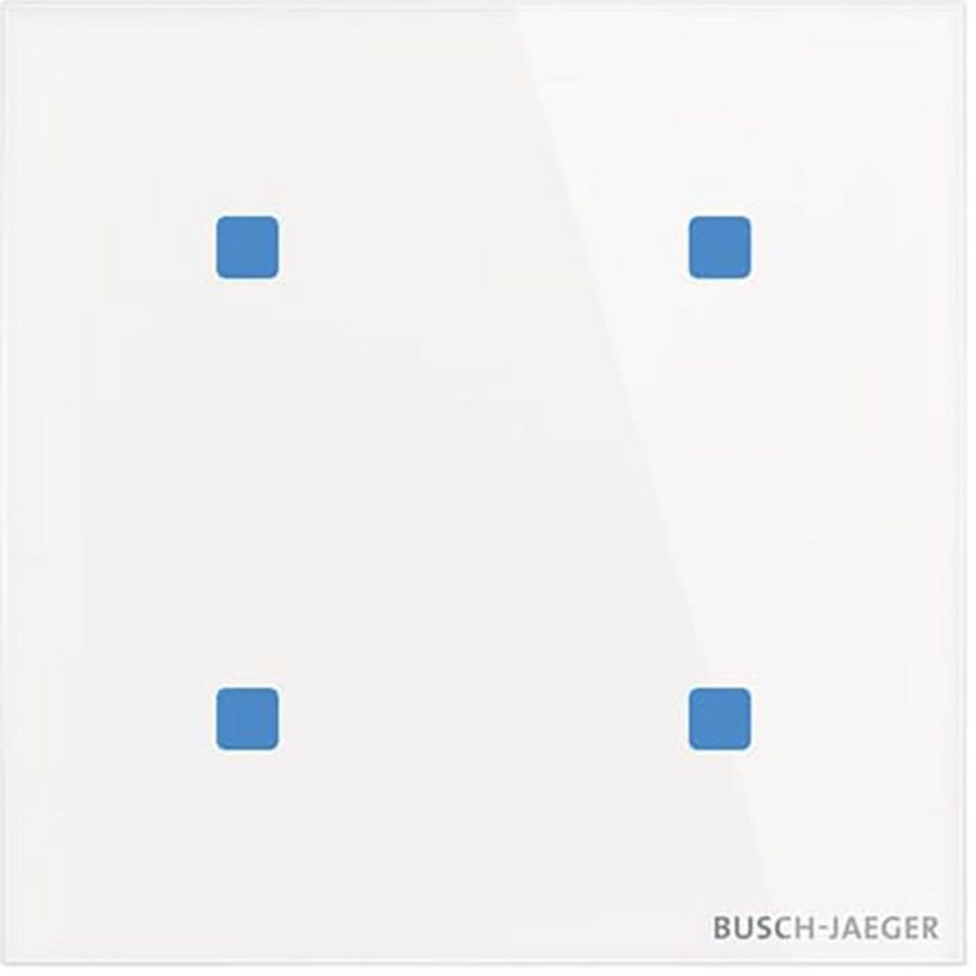 Glasstouch sensor KNX Tacteo 4 voudig