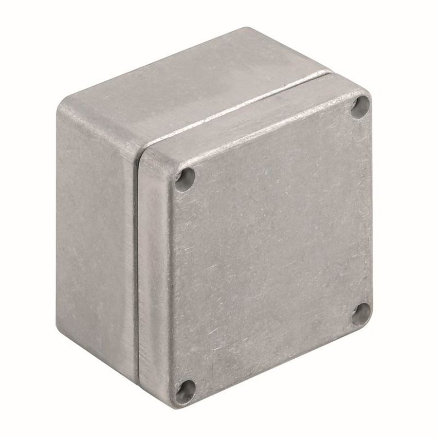 Schakelkast leeg aluminium 75x80x57mm onbehandeld VVE=10