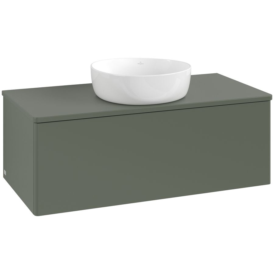 Wastafelonderkast Antao 1000x360x500mm L.Green Matt Lacquer K31050HL