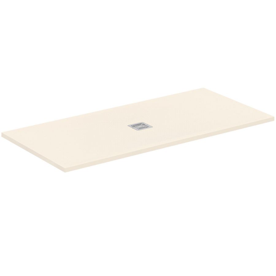 Douchebak Rechthoekig 1700x800x30mm Zandbeige Ultra Flat S +