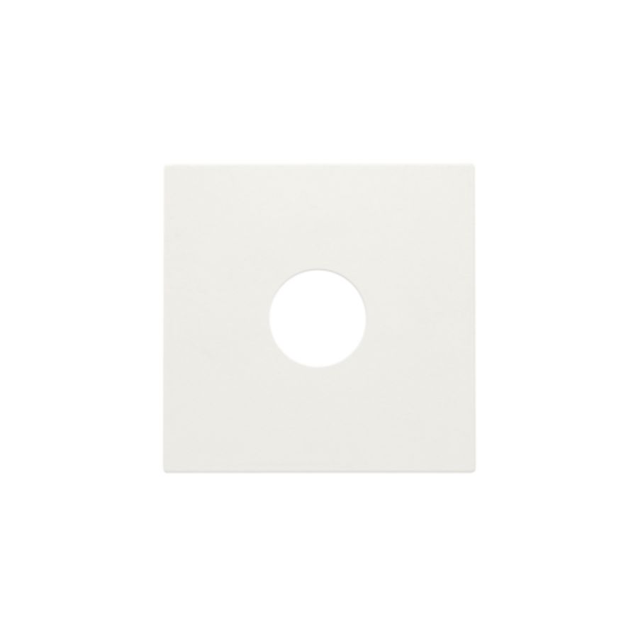 Afwerkingsset voor enkelvoudige coaxaansluiting voor tv