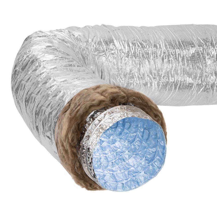 Doos a 10m. ISOSOFT PLUS thermisch geisoleerde ventilatieslang Ø127mm