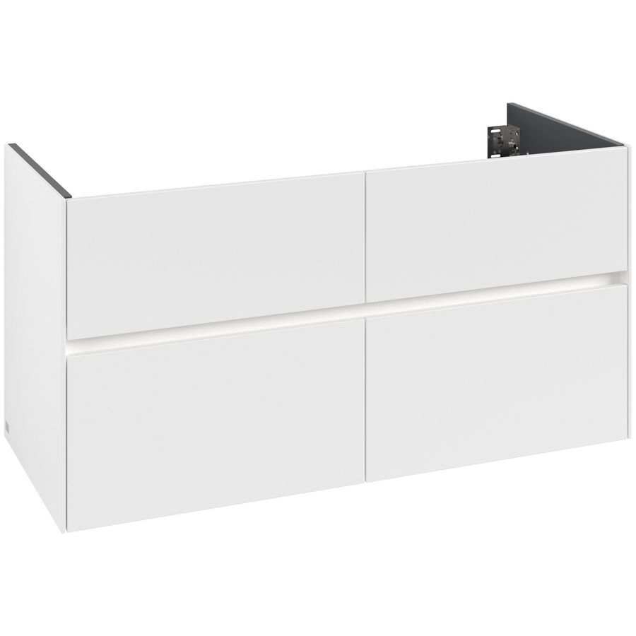 Wastafelondekast Collaro  1196x603x498mm White Matt