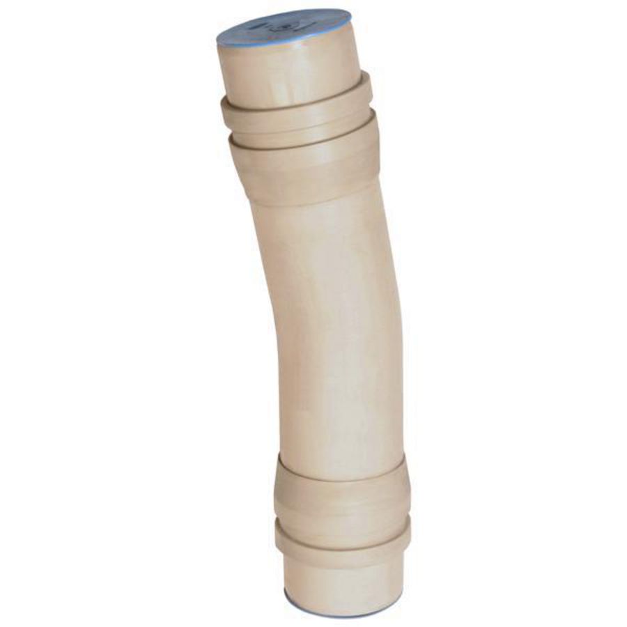 PVC bocht 11° 315mm PN10 2LB4 creme