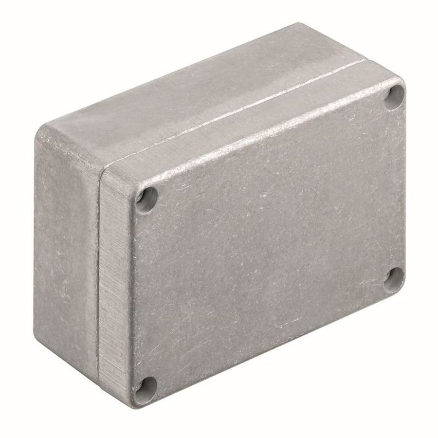Schakelkast leeg aluminium 100x70x45mm onbehandeld VVE=10