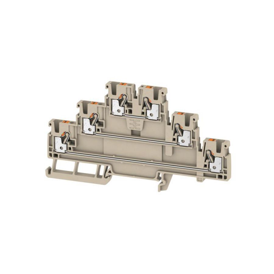 Doorvoerklem d.beige 2.5mm2 800 V 800 2428510000 VVE=50