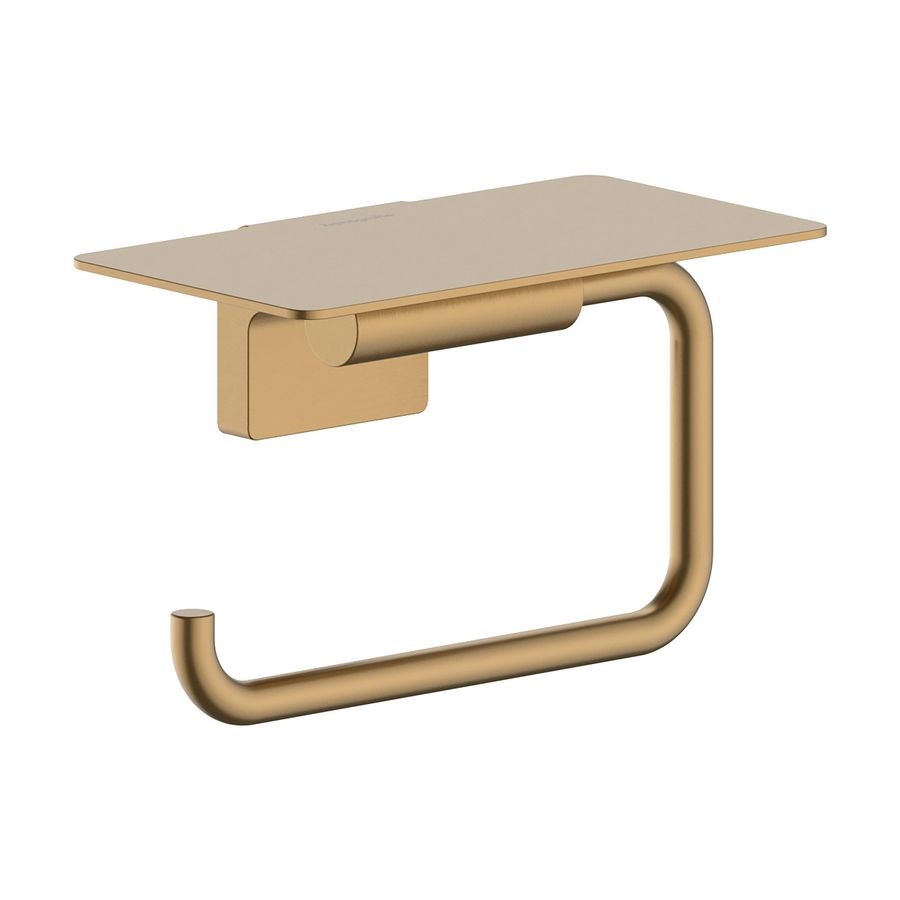 AddStoris S closetrolhouder planchet Brushed Bronze