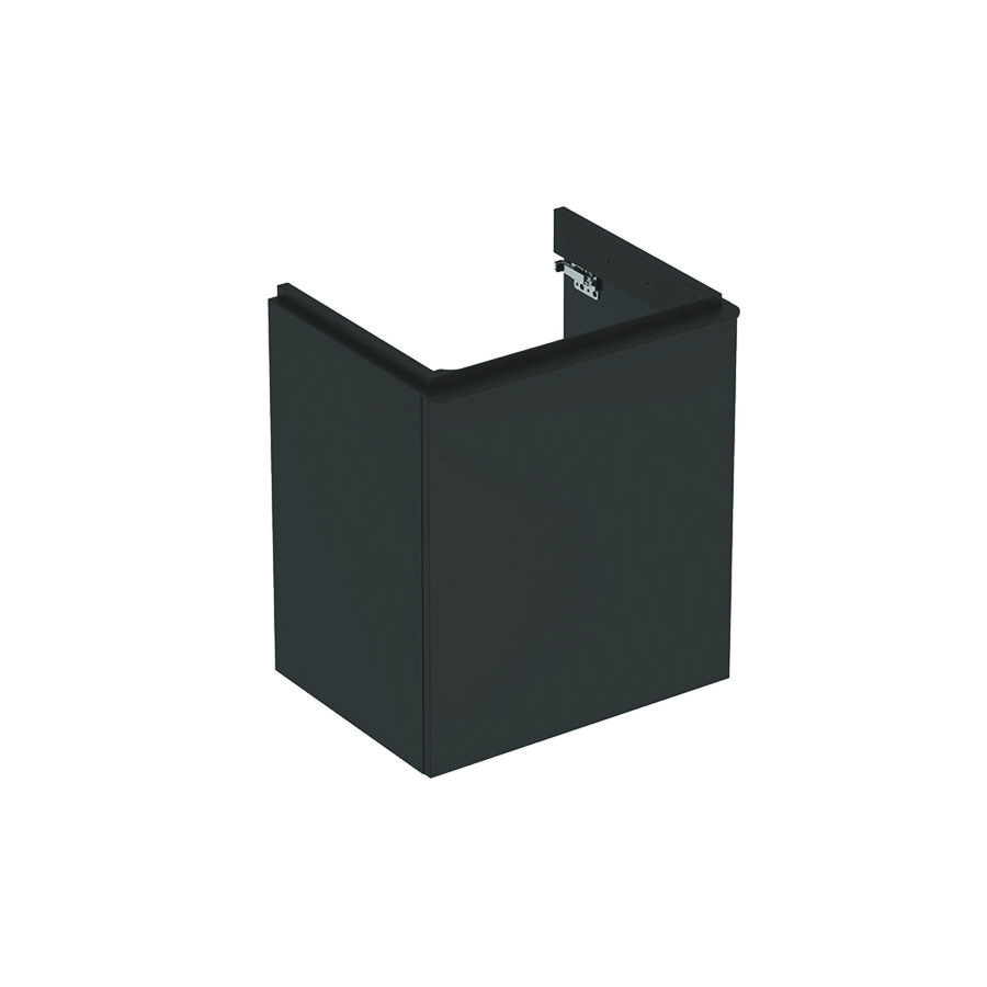 Smyle onderkast v. wastafel 55cm deur RE-open lava mat