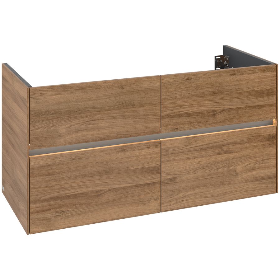 Wastafelondekast Collaro  1196x603x498mm Oak Kansas
