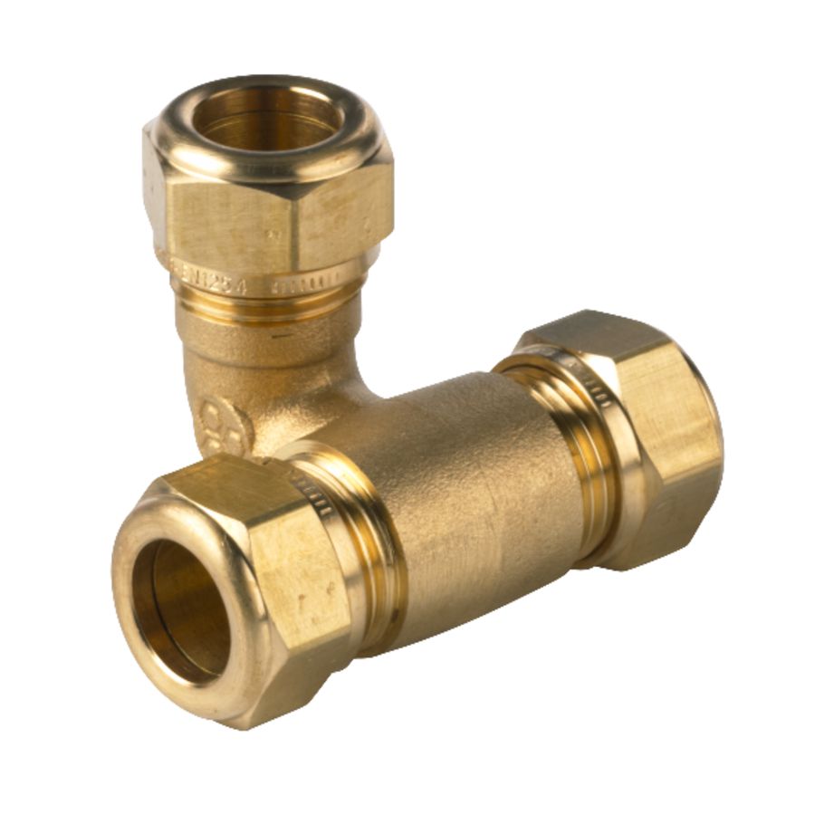 T-koppeling m. zijspruit Super knel 15x15x15mm S1237