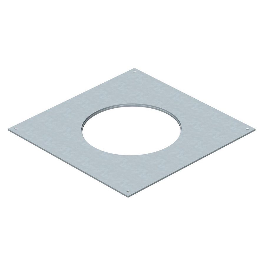 Montagedeksel 250-2/3 voor R4 282x282x4