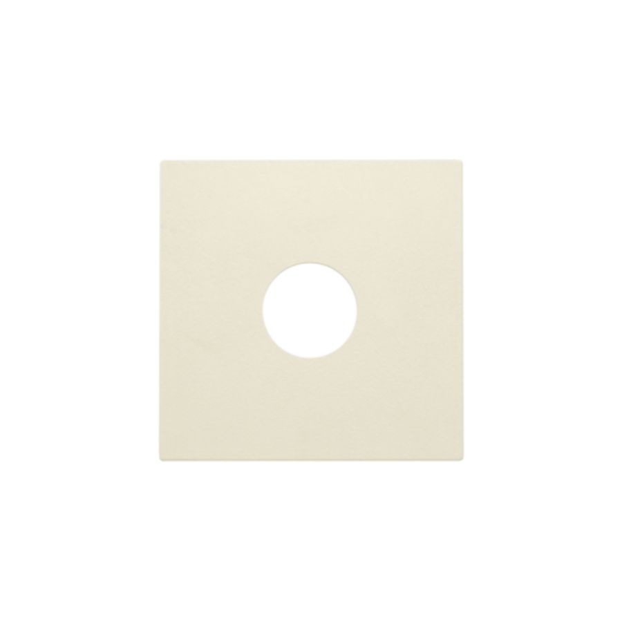 Afwerkingsset voor enkelvoudige coaxaansluiting voor tv