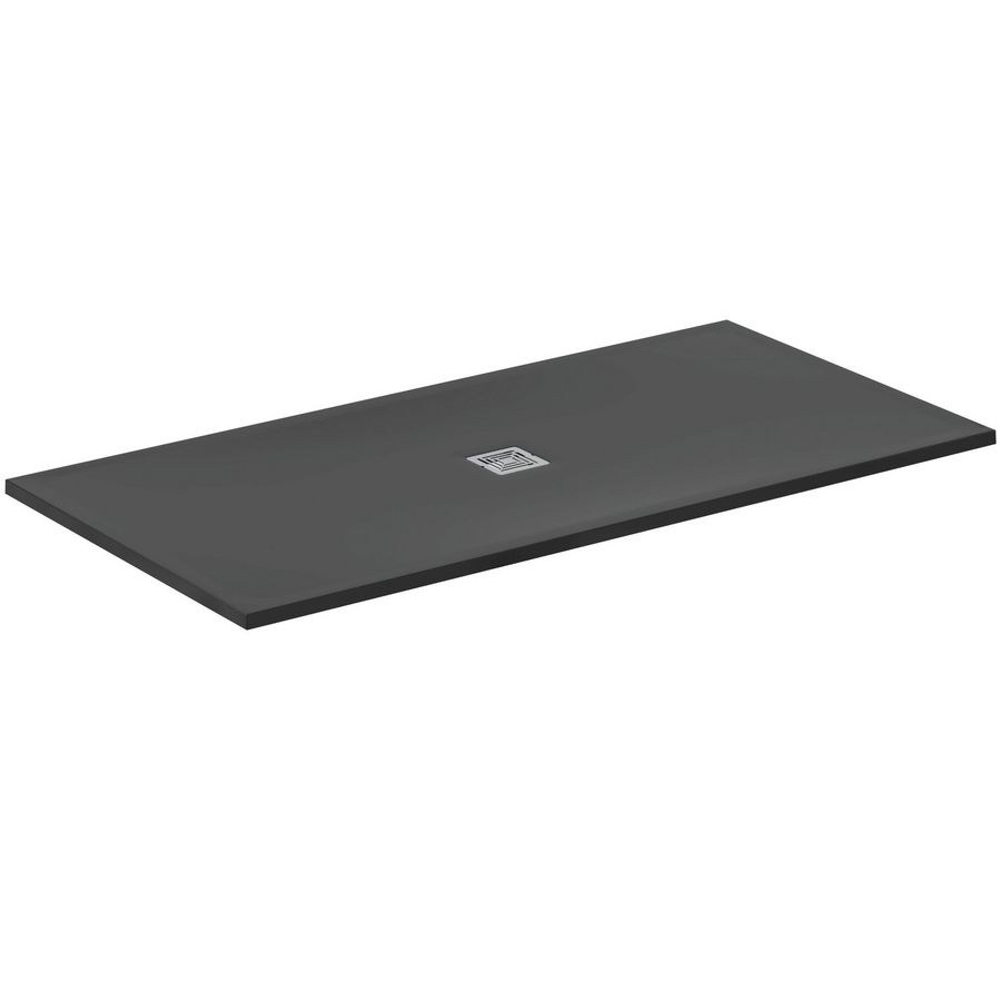 Douchebak Rechthoekig 1800x900x30mm Zwart Ultra Flat S +