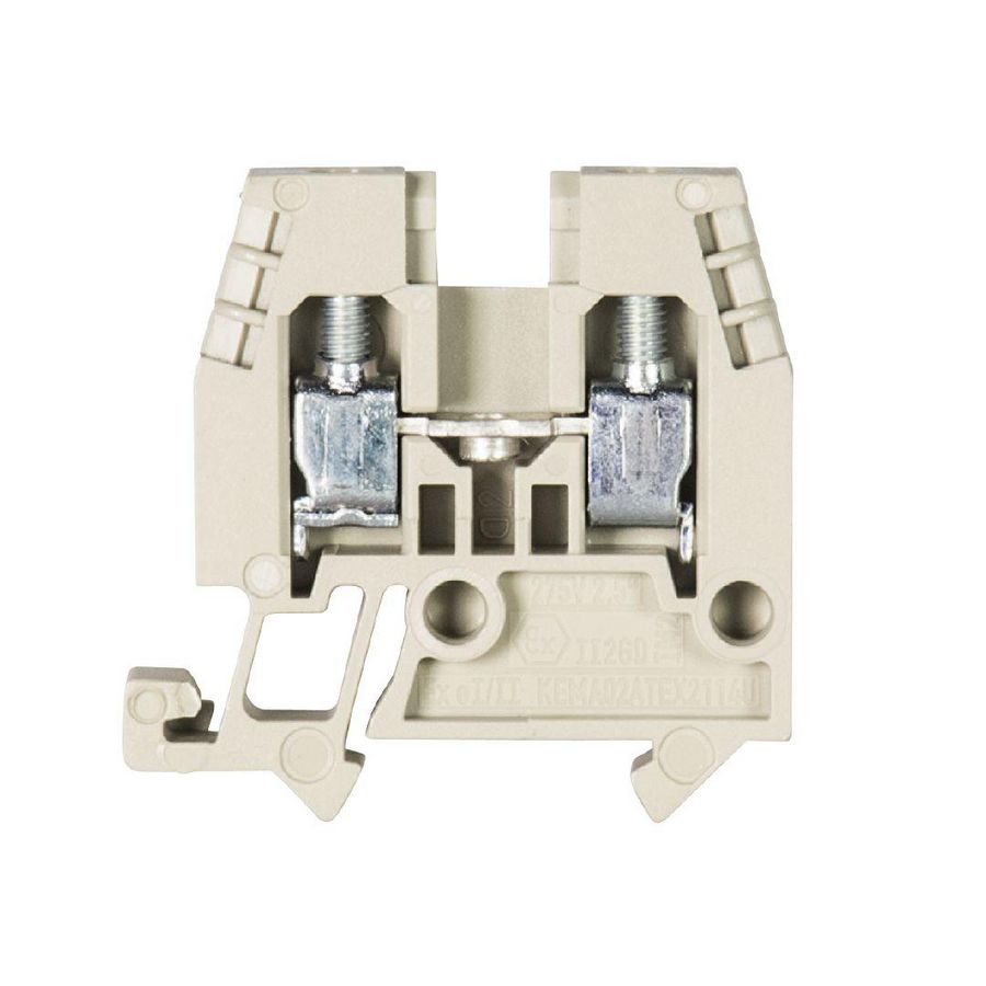 Rijgklem WKM grijs 2,5mm² ts15 VVE=100