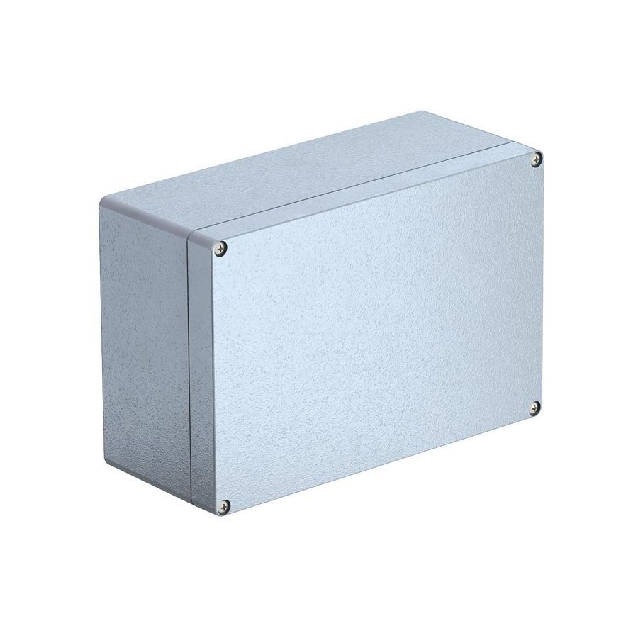 Aluminium kabeldoos 260x160x90 gegoten aluminium poedercoat