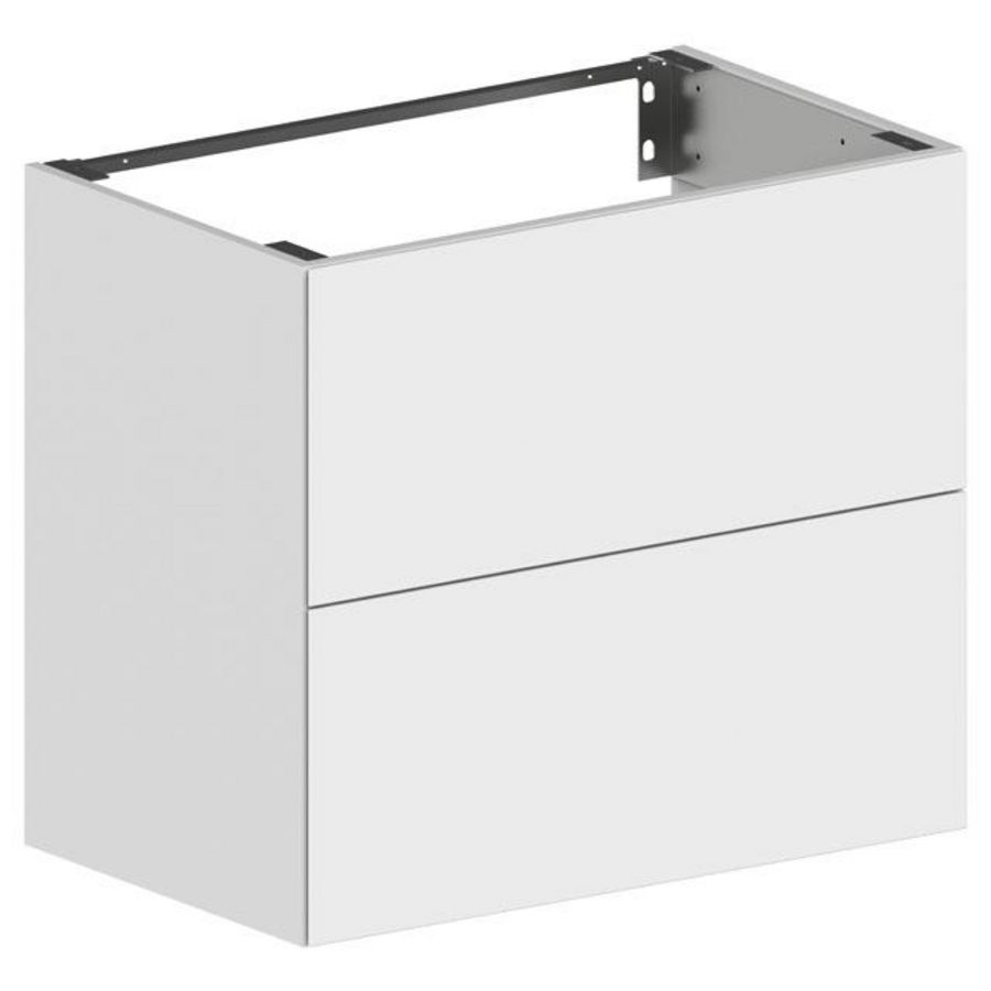 WastafelOnderb 800x700x490 blue satin/glas blue satin sat