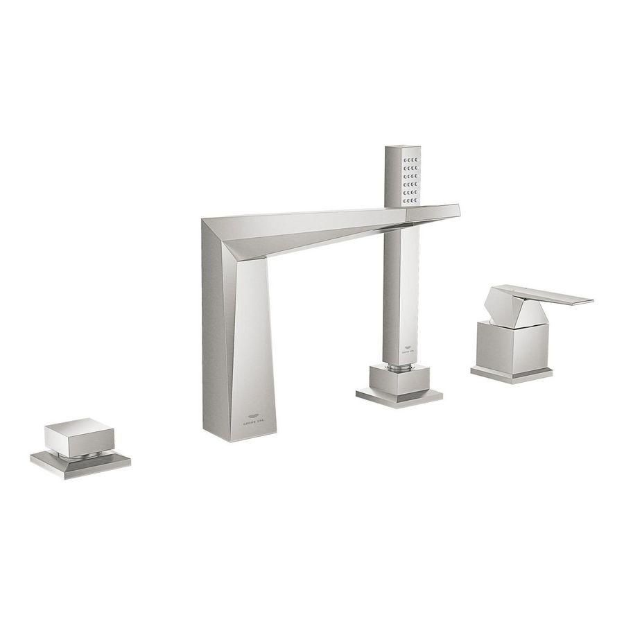 Allure brilliant 4-gats badCombinatie supersteel (rvs look) (Spa colors coll.)