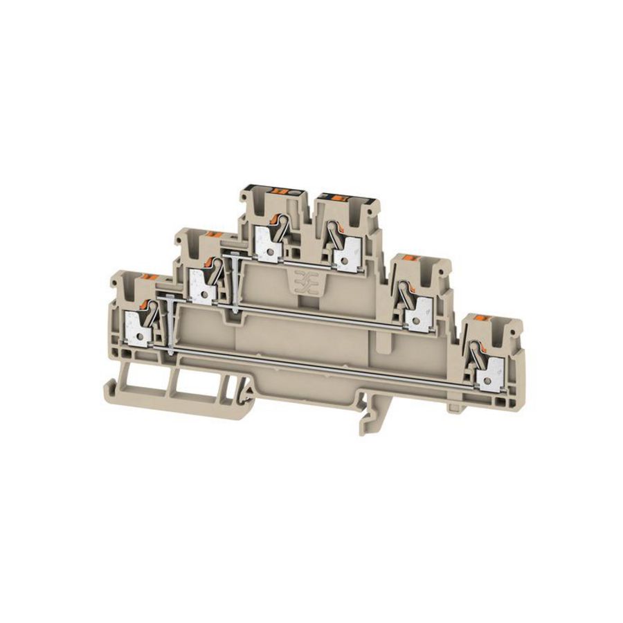 Doorvoerklem d.beige 2.5mm2 800 V 800 2428540000 VVE=25