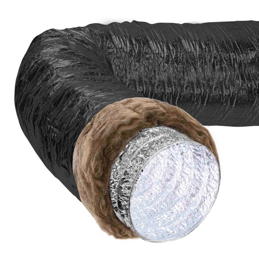 Doos a 5m. FORTESOFT thermisch geisoleerde ventilatieslang Ø102mm