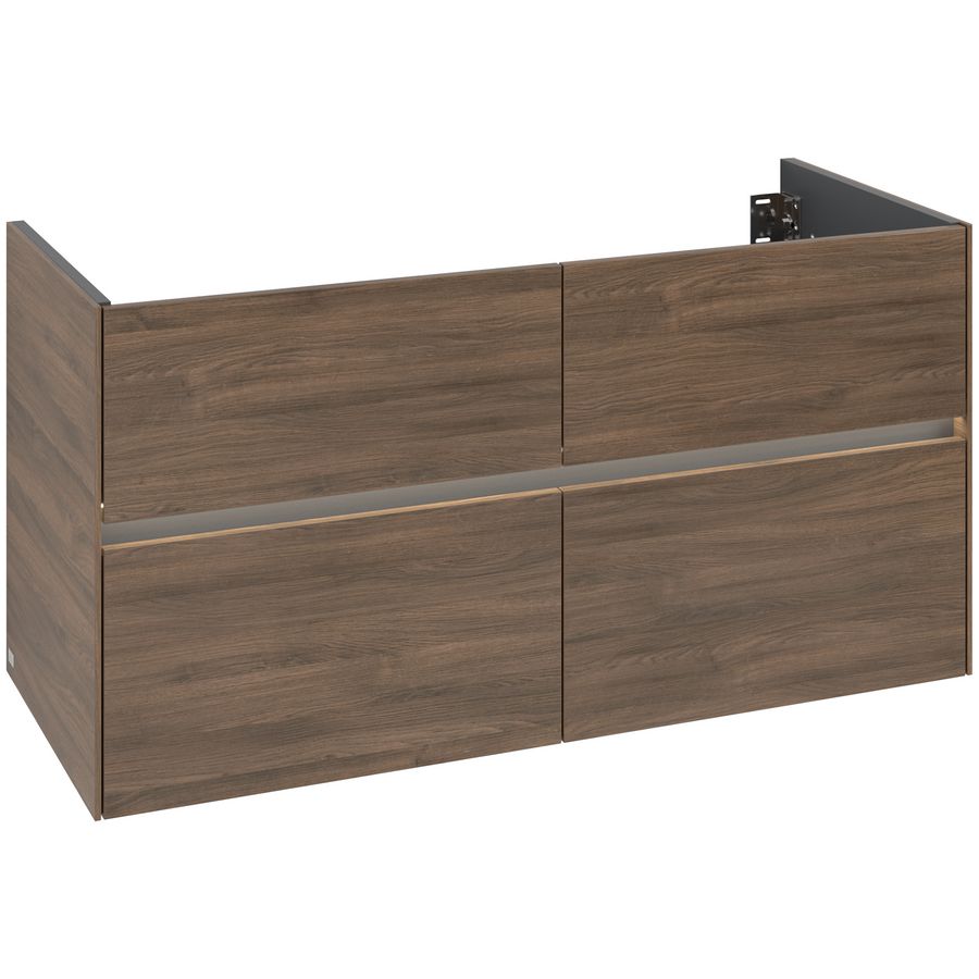 Wastafelondekast Collaro  1196x603x498mm Arizona Oak