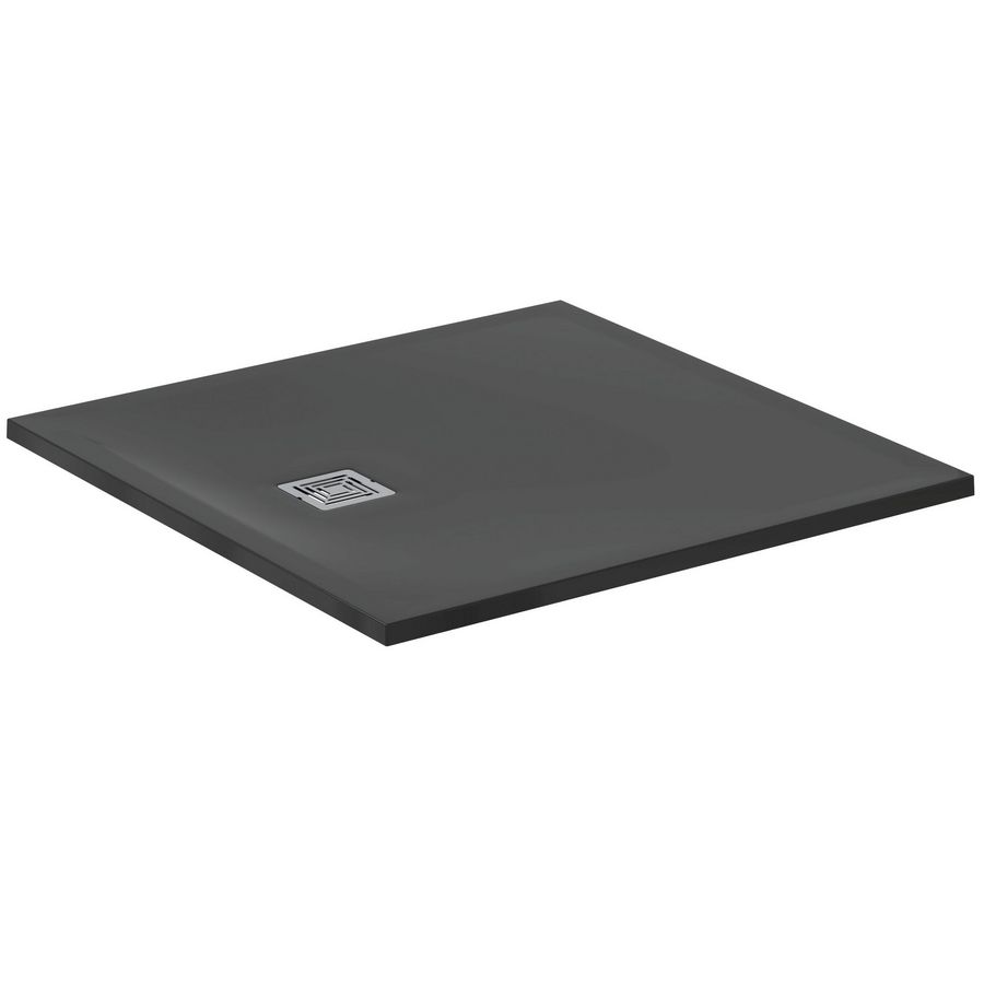 Douchebak Vierkant 1000x1000x30mm Zwart Ultra Flat S +