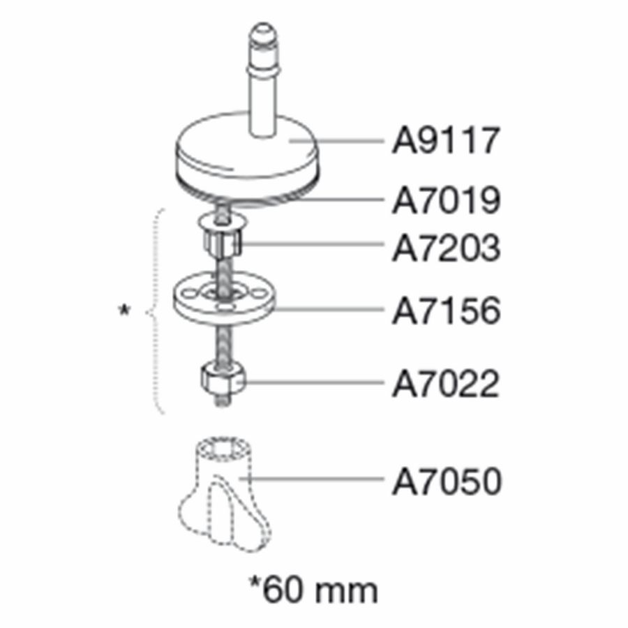 Uni scharnier D74999