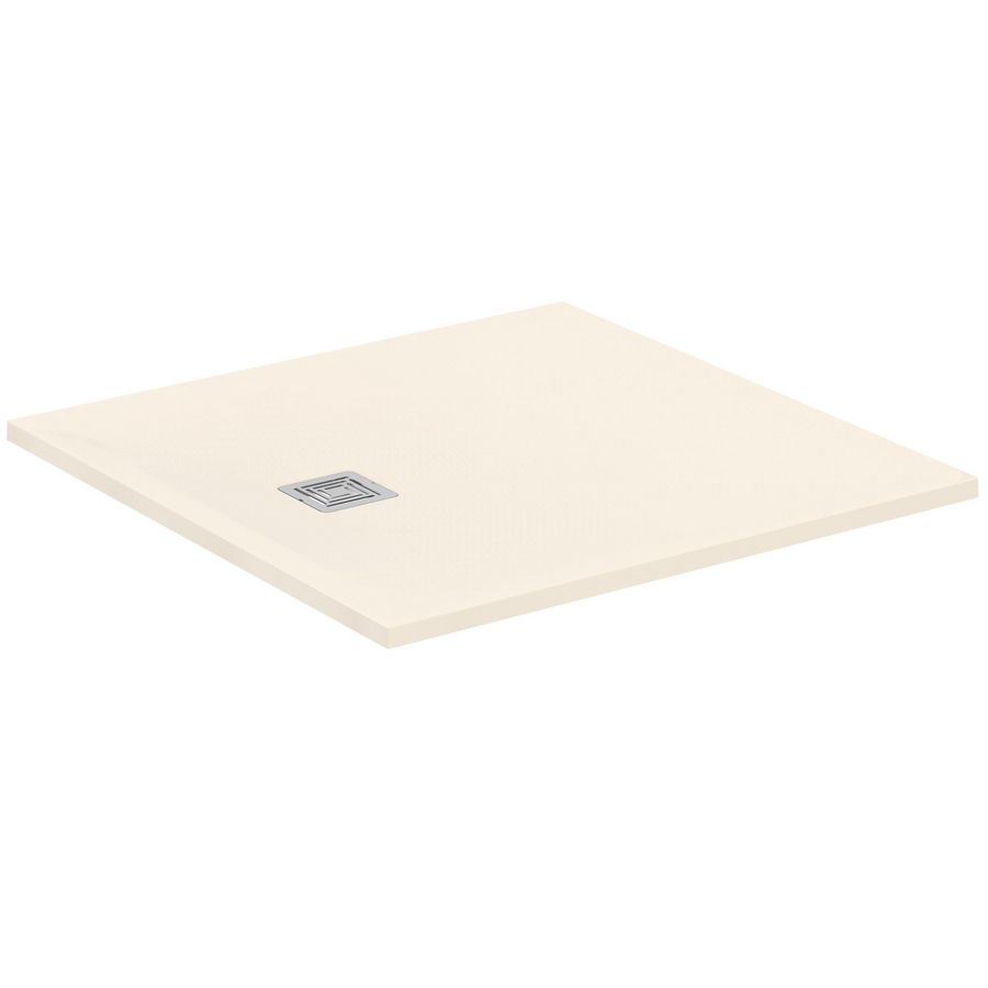 Douchebak Vierkant 1000x1000x30mm Zandbeige Ultra Flat S +