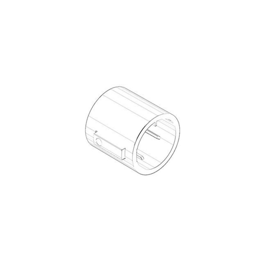 Greep voor thermostaat 48x48mm chr 04173300700-00