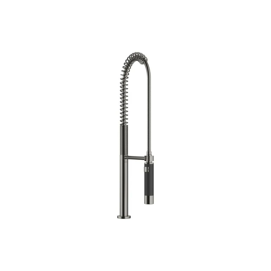Profi-spoeldouche-garnituur Dark Platinum gebors.