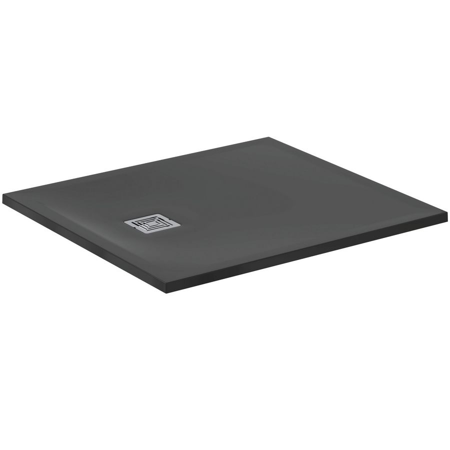 Douchebak Rechthoekig 1000x900x30mm Zwart Ultra Flat S +
