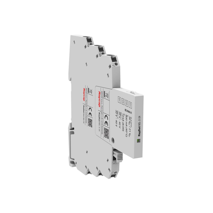Dataoverspanningsbeveiliging signaallijn 24V