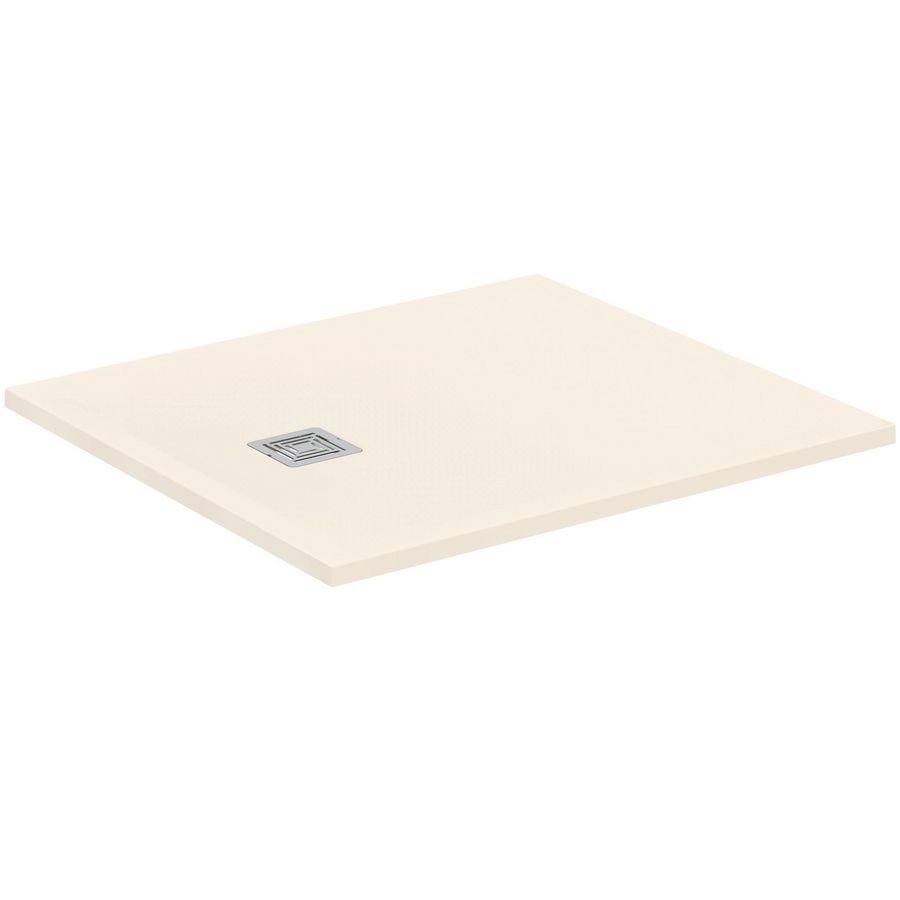 Douchebak Rechthoekig 1000x900x30mm Zandbeige Ultra Flat S +