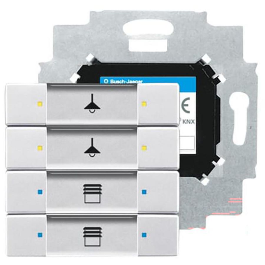 KNX sensor 4v m bau f-aluzilver (6127/01-83)