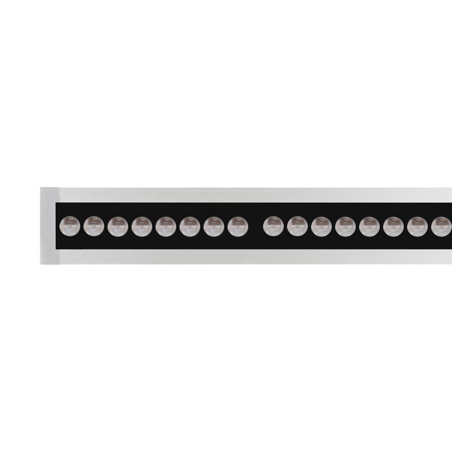 LED-Linear inbouwarmatuur 3000K 33W statisch elliptische Opt