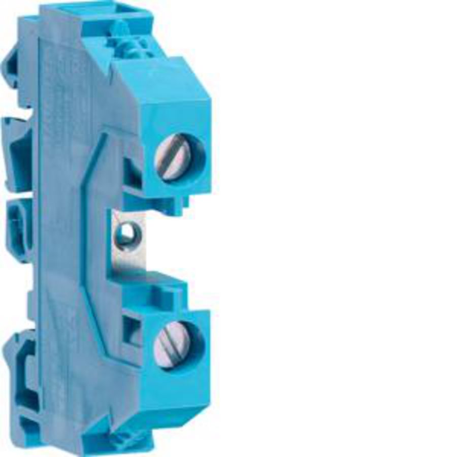 Rijgklem 10mm² nul 57A / 400V schroef