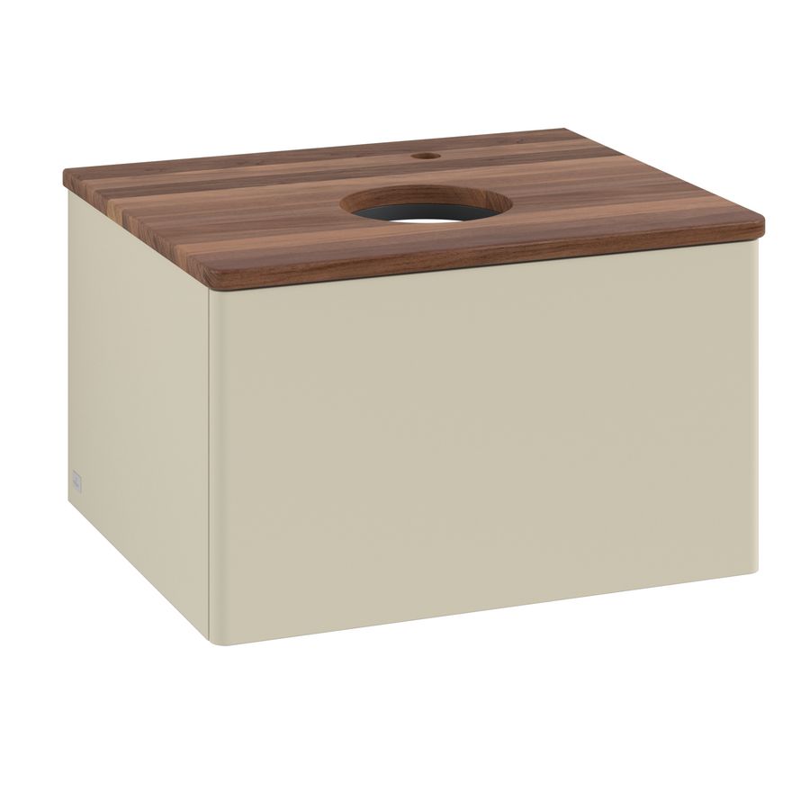 Wastafelonderkast Antao 600x360x500mm S.Grey Matt Lacquer K29052HJ