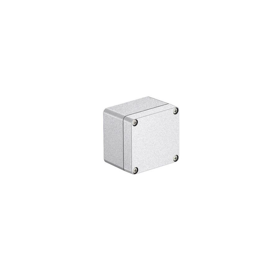 Aluminium kabeldoos met coatbaar oppervlak 80x75x57