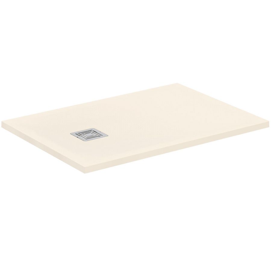 Douchebak Rechthoekig 1000x700x30mm Zandbeige Ultra Flat S +