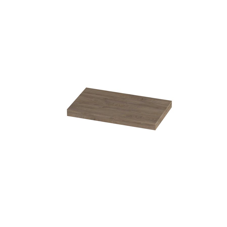 Top fontein afdekplaat decor 400x230x32mm Raw oak