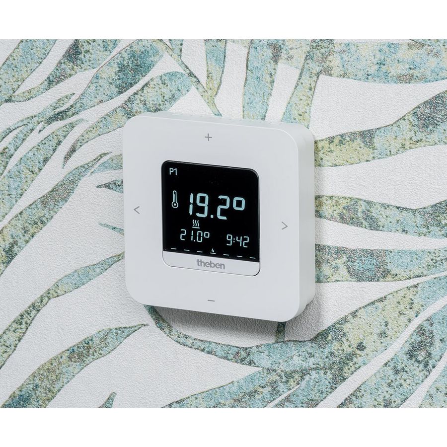 Digitale klokthermostaat weekprogramma batterij app bediening SetA