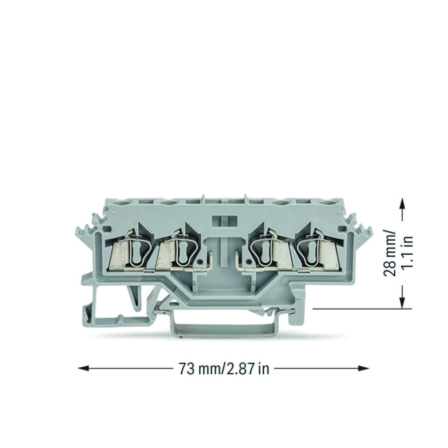 4-draads basisklem rail 35x15+35x7,5 2,5mm² 280-606 VVE=100