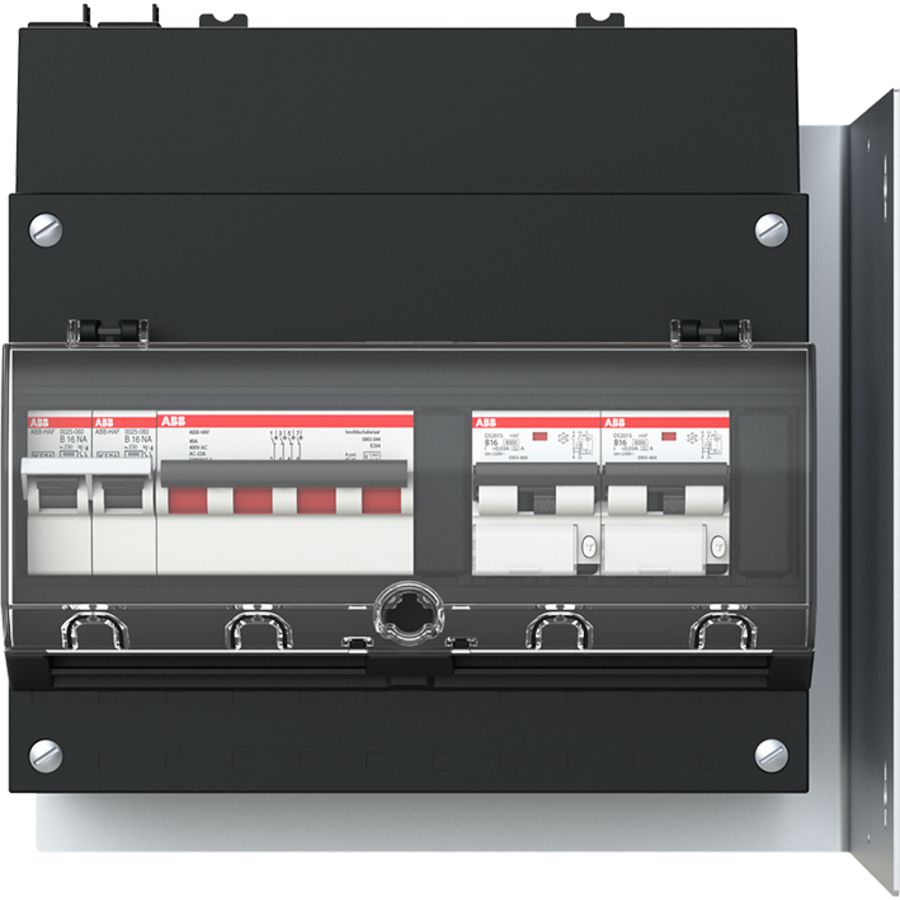 Keukenverdeler hoofdsch 2x 1-fase fornuisgr 2x B16A 2x comfo