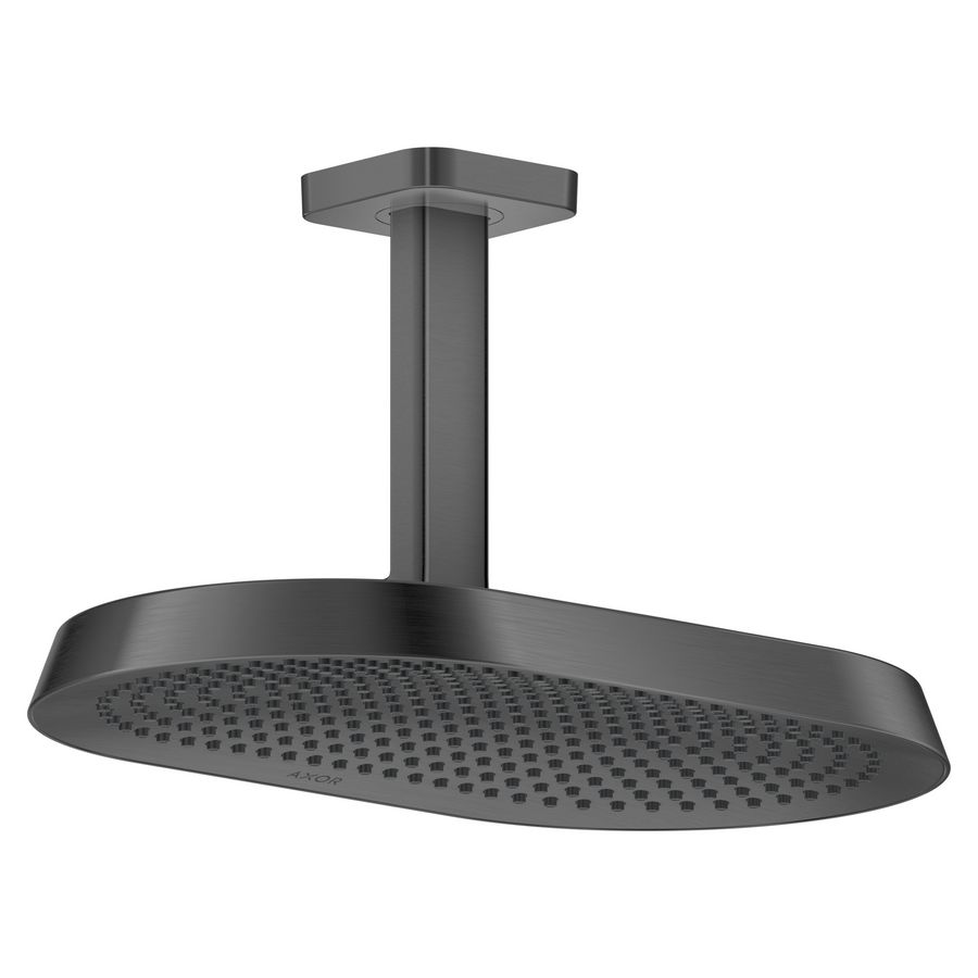 Hoofddouche AXOR ShowerSphere 370/220 2 straalsoorten Brushed Black Chrome