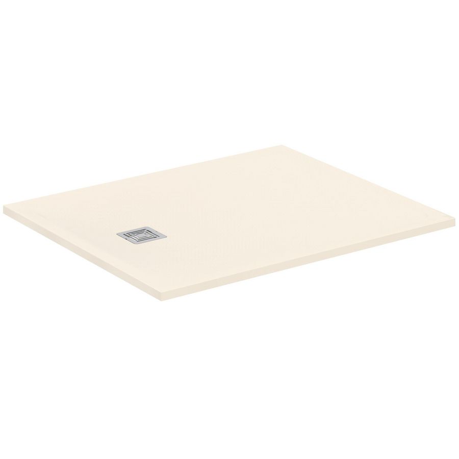 Douchebak rechthoek 1200x1000x30mm Zandbeige Ultra Flat S +