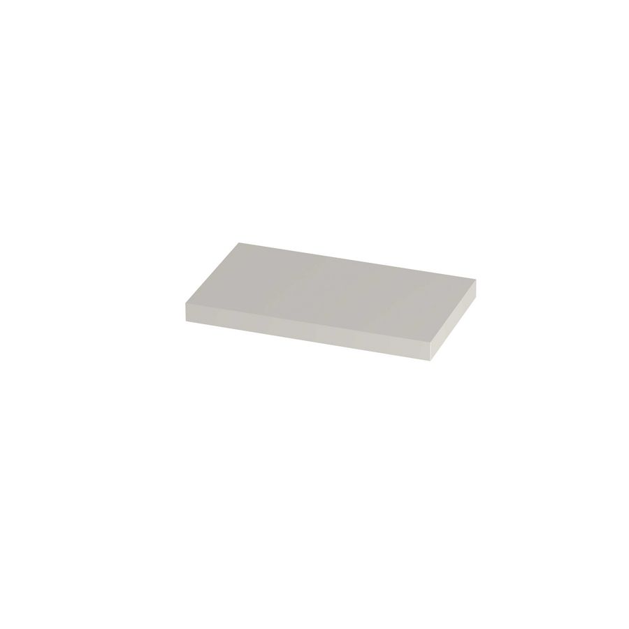 Top fontein afdekplaat gelakt 400x230x32mm glans wit
