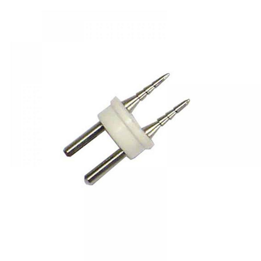 Male pin connector tbv lichtslang 13mm