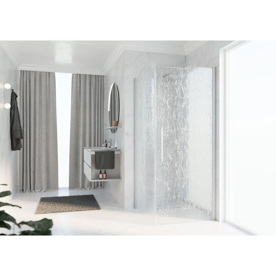 Zijwand Y2FG 1010-1030x2000mm matchroom aqua